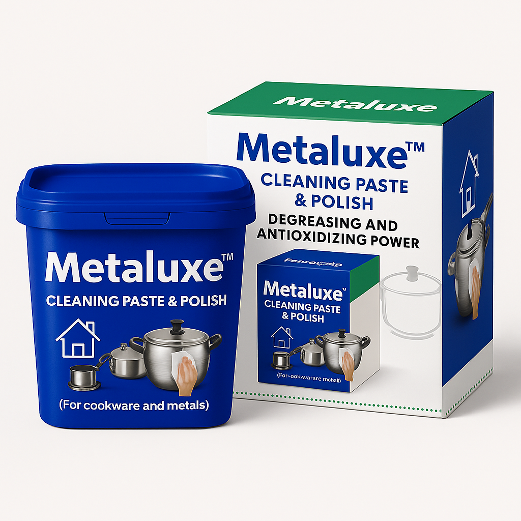 Metaluxe™ – Tiefenreinigungspaste für Kochgeschirr und Metall