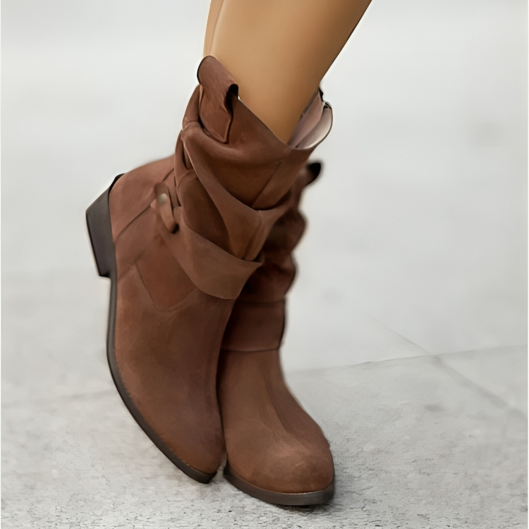 Women's suede western boot | Kayse